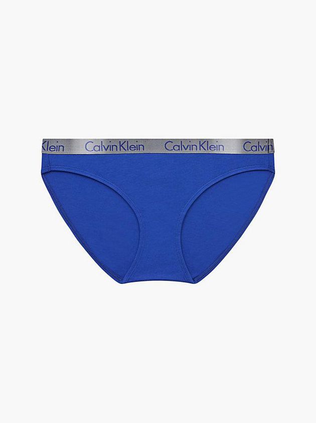 Blue Calvin Klein Bikini - Radiant Cotton Women Briefs | CAYR-20789
