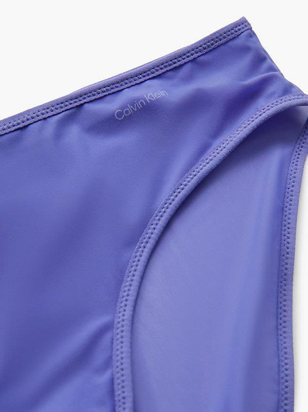 Blue Calvin Klein Bikini - Sheer Marquisette Women Briefs | FNUZ-65941