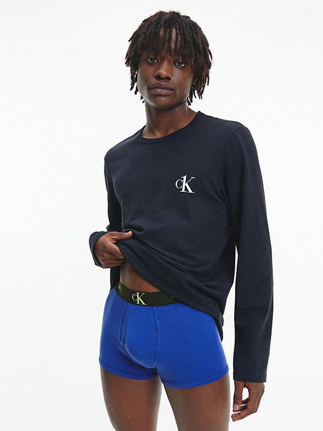 Blue Calvin Klein CK One Men Briefs | VLMI-35942