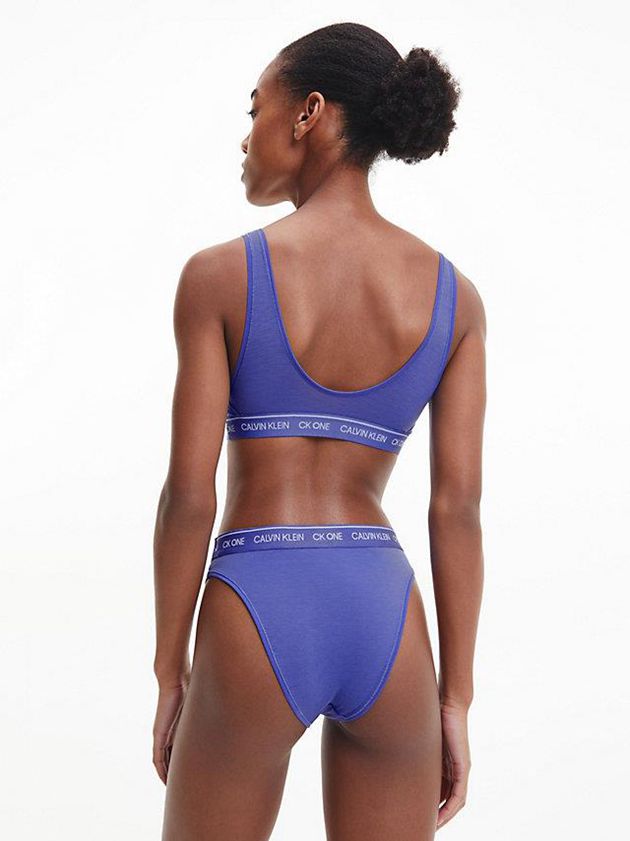 Blue Calvin Klein CK One Recycled Women Bra | RHCF-03864