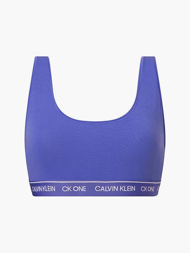 Blue Calvin Klein CK One Recycled Women Bra | RHCF-03864