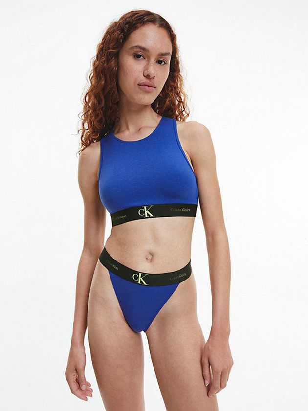 Blue Calvin Klein CK One Women Bra | UKYO-43178