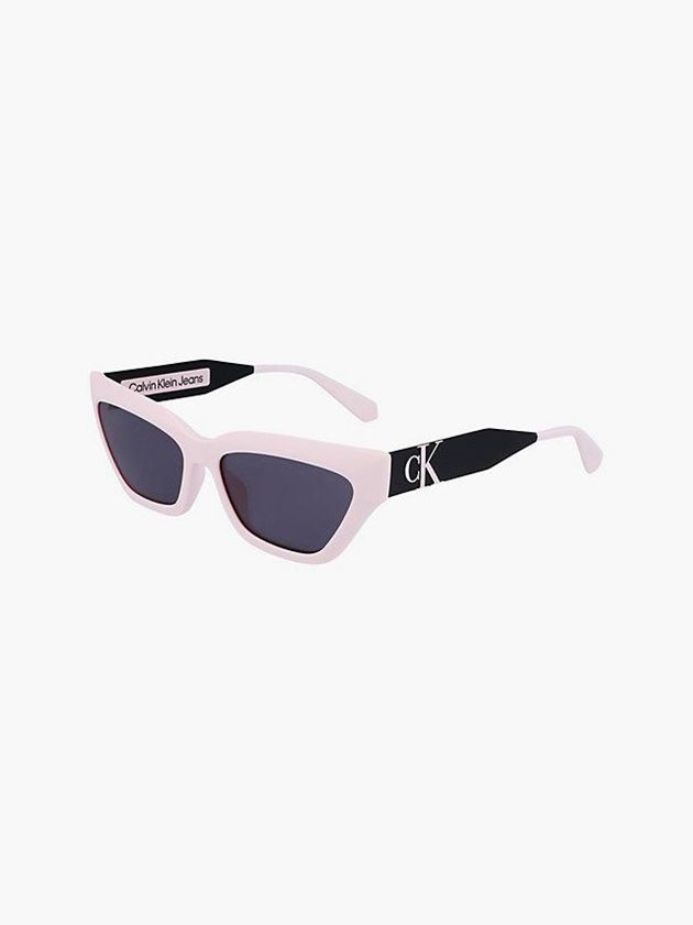 Blue Calvin Klein Cat Eye Women Sunglasses | NFIW-07681