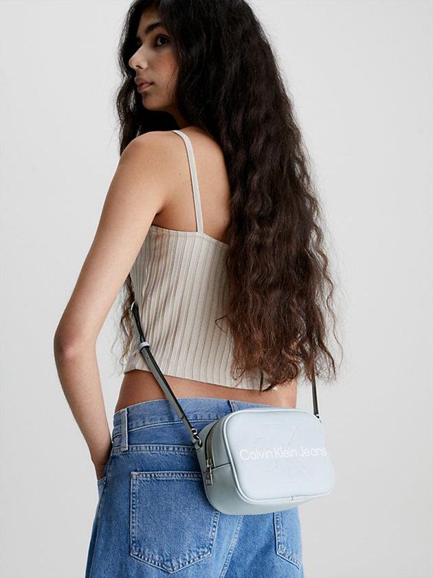Blue Calvin Klein Crossbody Women Bags | FCNE-93478