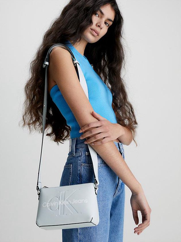Blue Calvin Klein Crossbody Women Bags | HEXD-62804