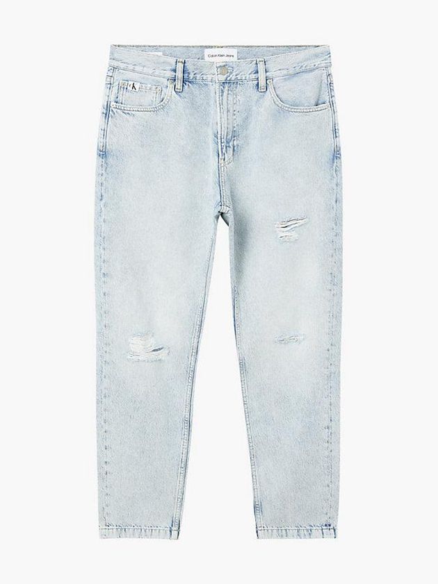 Blue Calvin Klein Dad Men Jeans | NHIO-28769