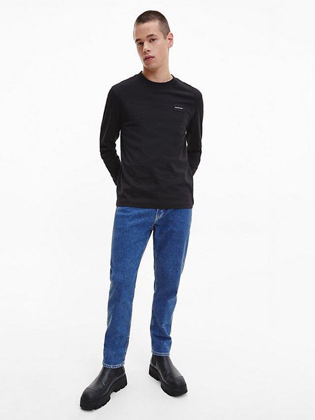 Blue Calvin Klein Dad Men Jeans | PDBY-09824