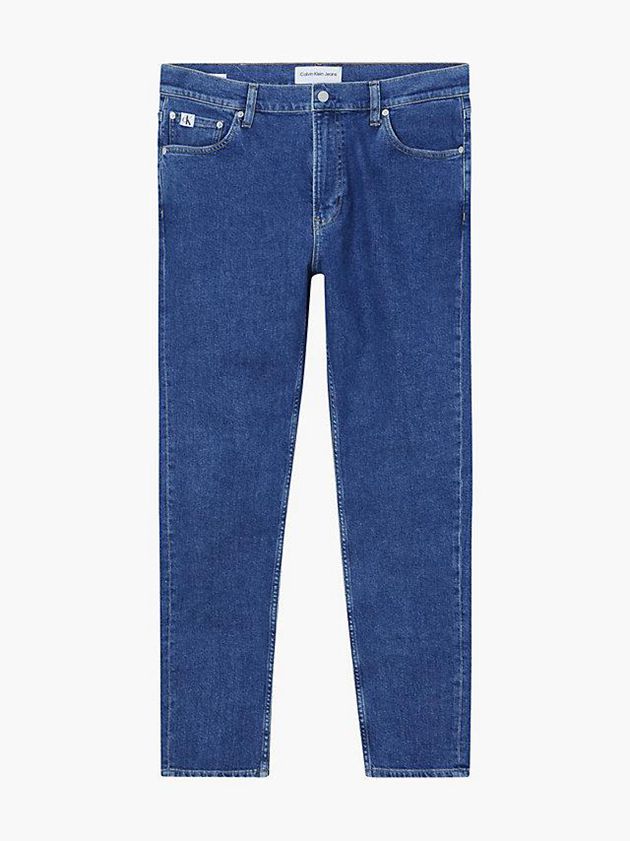 Blue Calvin Klein Dad Men Jeans | PDBY-09824