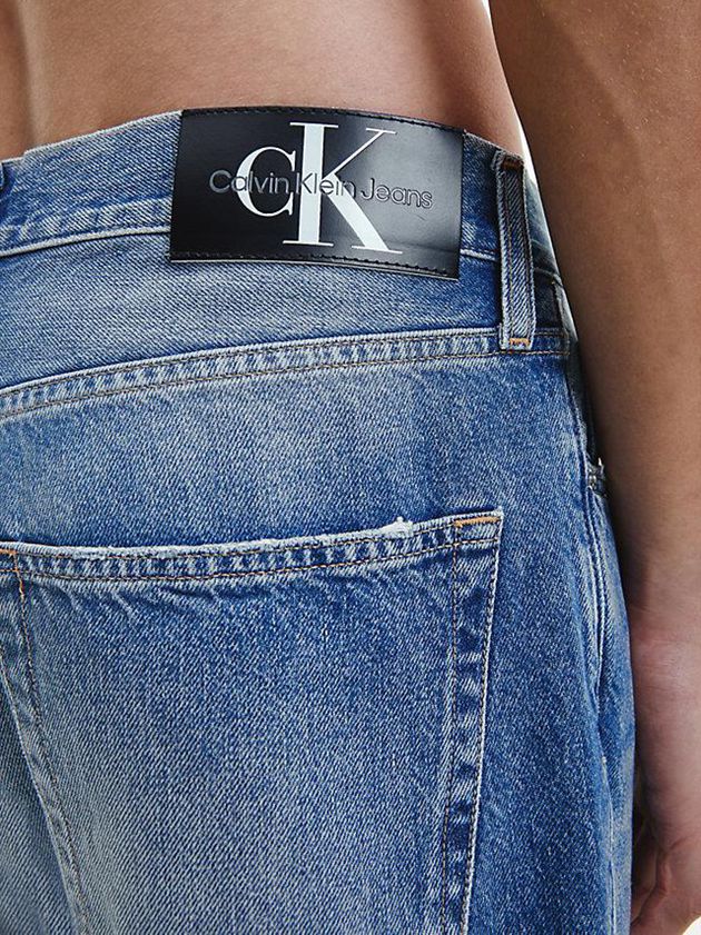 Blue Calvin Klein Dad Men Jeans | PVMU-68450