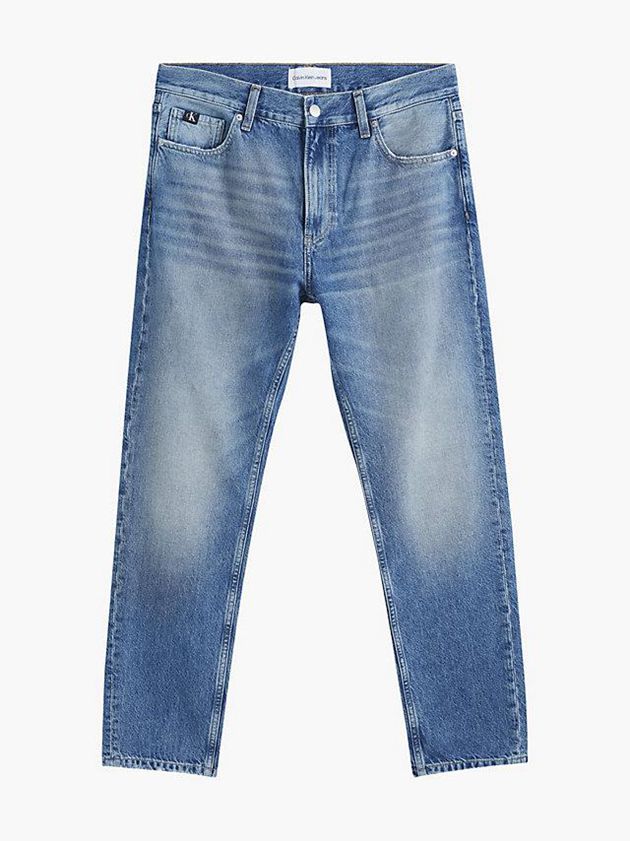 Blue Calvin Klein Dad Men Jeans | PVMU-68450