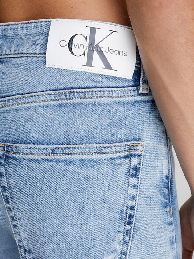 Blue Calvin Klein Dad Men Jeans | SEGU-34785
