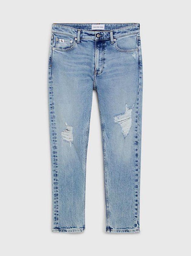 Blue Calvin Klein Dad Men Jeans | SEGU-34785