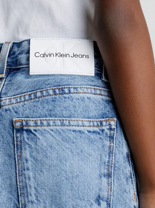 Blue Calvin Klein Denim Girls's Skirt | OCIF-69137