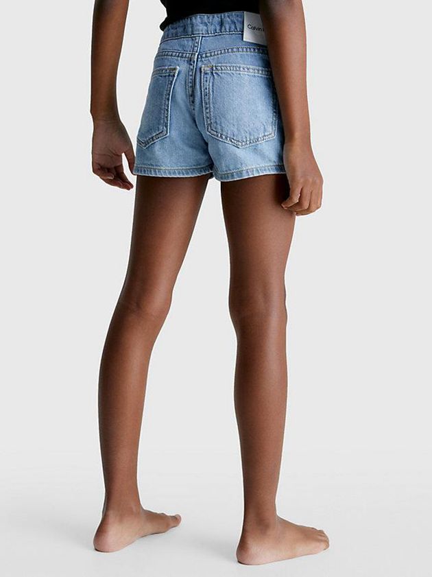 Blue Calvin Klein Denim Mini Girls's Skirt | HJOL-97013