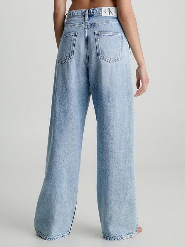 Blue Calvin Klein High Rise Relaxed Women Jeans | MTKP-04627