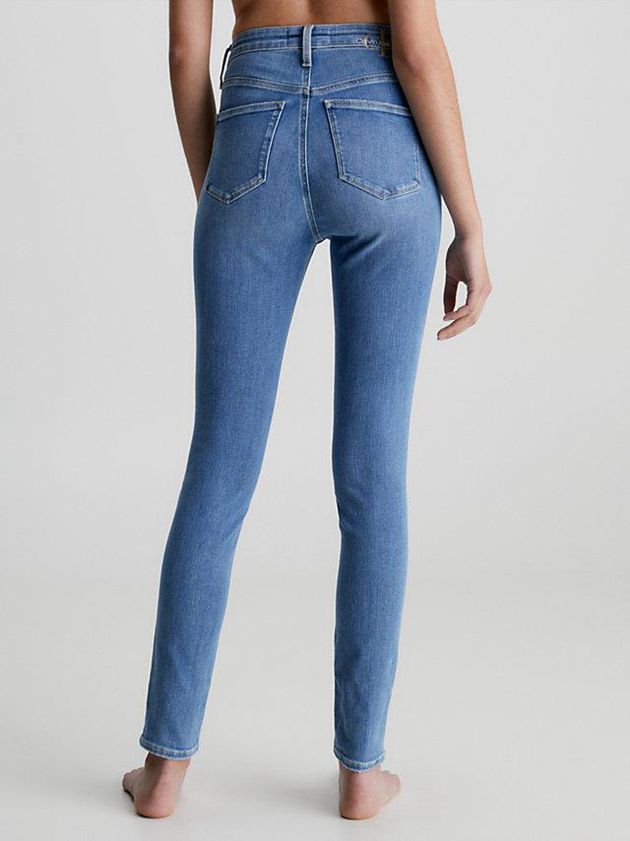 Blue Calvin Klein High Rise Skinny Women Jeans | GULR-57129