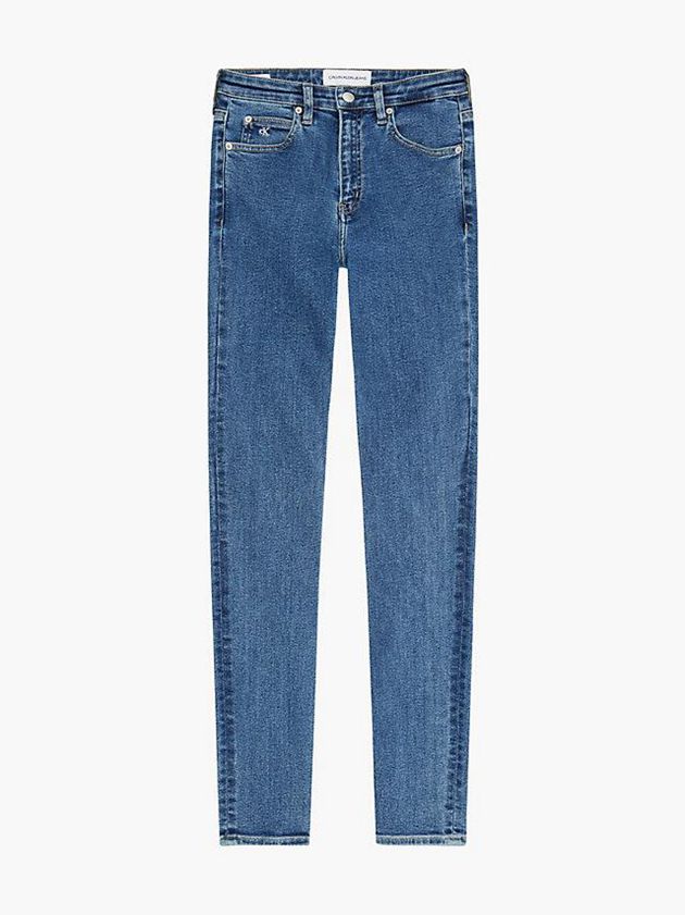 Blue Calvin Klein High Rise Skinny Women Jeans | XFUO-50413