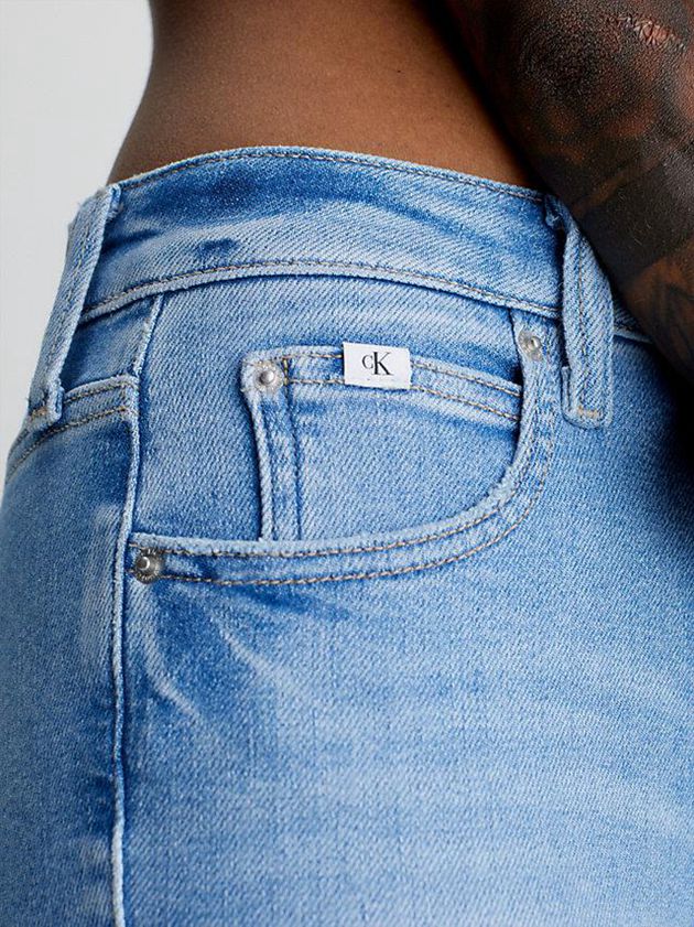 Blue Calvin Klein High Rise Skinny Women Jeans | HYEI-08179