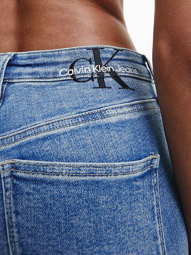 Blue Calvin Klein High Rise Skinny Women Jeans | OHDT-57832