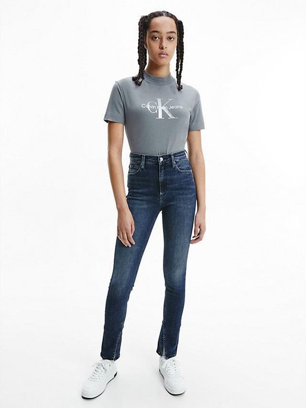 Blue Calvin Klein High Rise Skinny Women Jeans | OAYW-43728