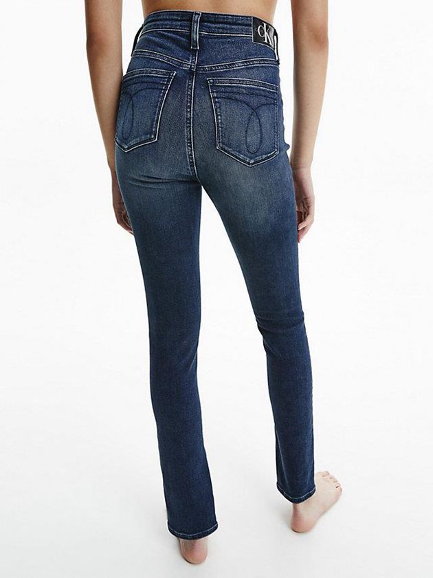 Blue Calvin Klein High Rise Skinny Women Jeans | OAYW-43728