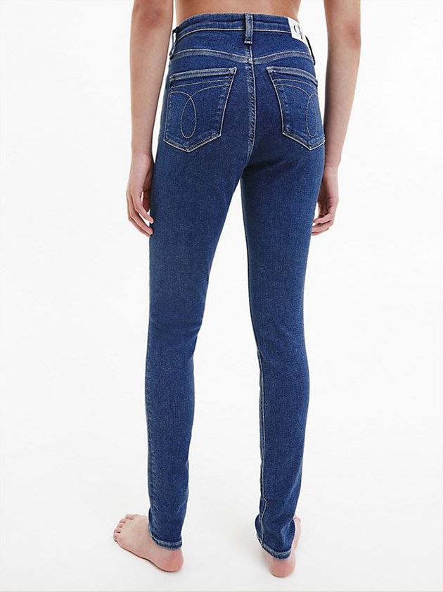 Blue Calvin Klein High Rise Skinny Women Jeans | RZLI-45903