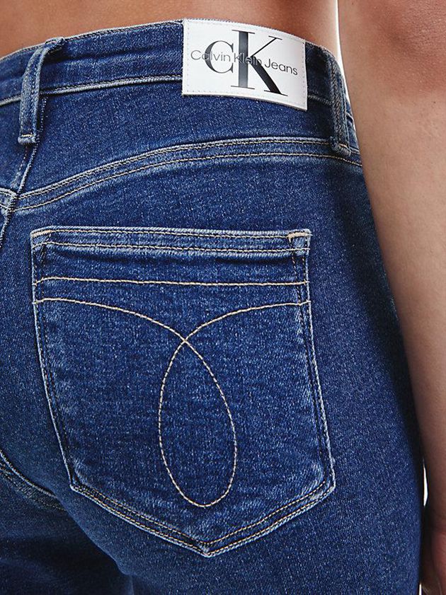 Blue Calvin Klein High Rise Skinny Women Jeans | RZLI-45903