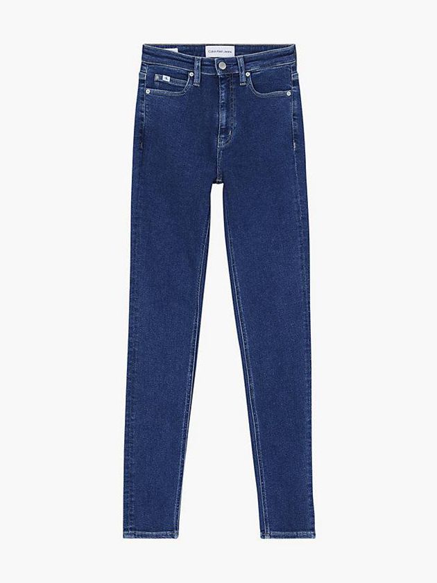 Blue Calvin Klein High Rise Skinny Women Jeans | RZLI-45903