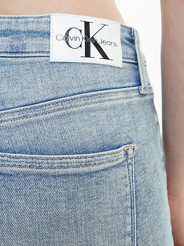 Blue Calvin Klein High Rise Super Skinny Ankle Women Jeans | SEGT-54930
