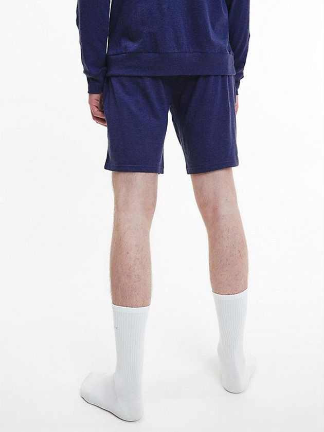 Blue Calvin Klein Lounge Men Shorts | HBPJ-32610
