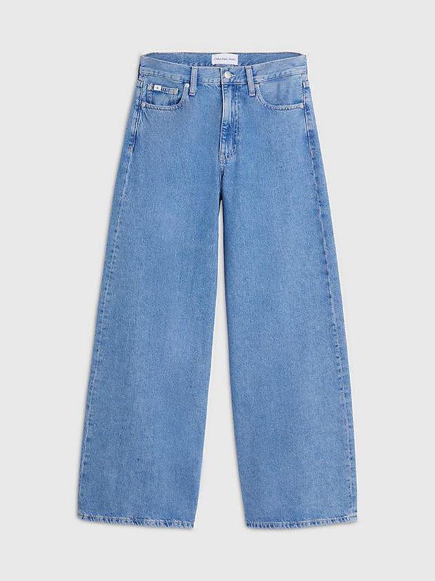Blue Calvin Klein Low Rise Loose Women Jeans | ONVM-87012