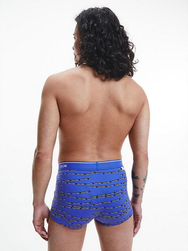 Blue Calvin Klein Low Rise - CK One Men Briefs | QDGE-81579