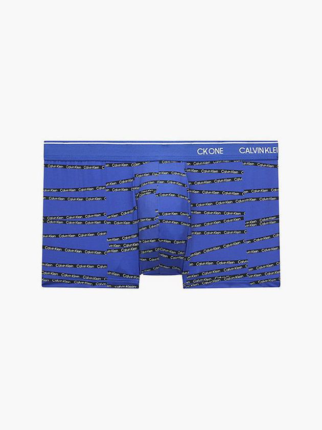 Blue Calvin Klein Low Rise - CK One Men Briefs | QDGE-81579