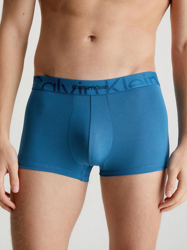 Blue Calvin Klein Low Rise - Embossed Icon Men Briefs | EWLK-27819