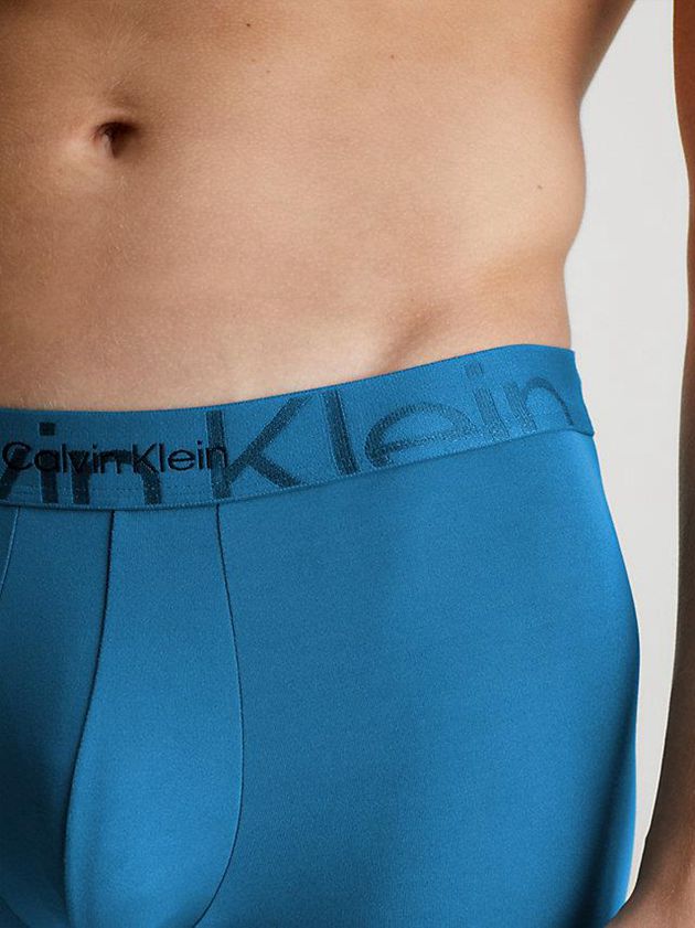 Blue Calvin Klein Low Rise - Embossed Icon Men Briefs | EWLK-27819