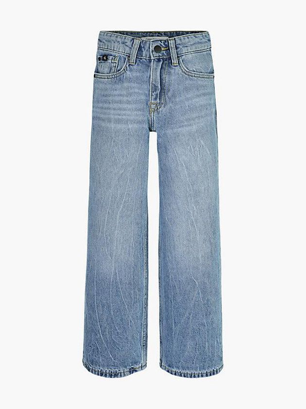 Blue Calvin Klein Mid Rise Skater Boys's Jeans | ZSIB-34265