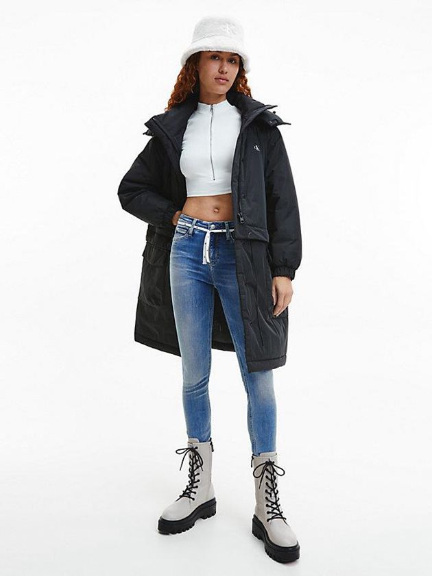 Blue Calvin Klein Mid Rise Skinny Women Jeans | VJMK-32540
