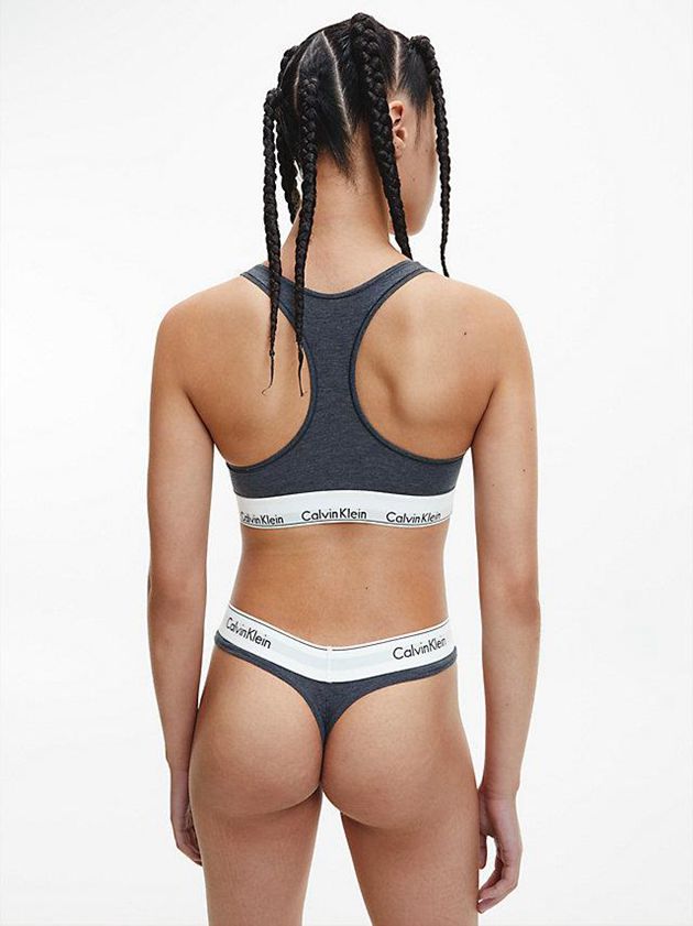 Blue Calvin Klein Modern Cotton Women Bra | PBEU-93761