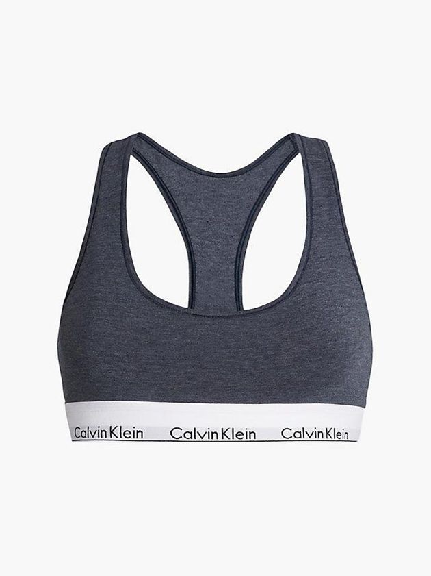 Blue Calvin Klein Modern Cotton Women Bra | PBEU-93761