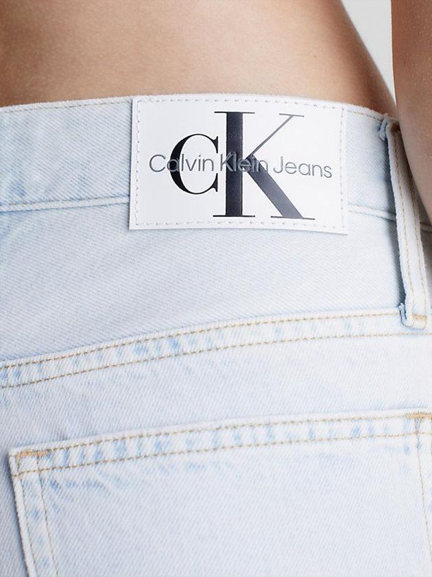 Blue Calvin Klein Mom Ankle Women Jeans | RANE-45167
