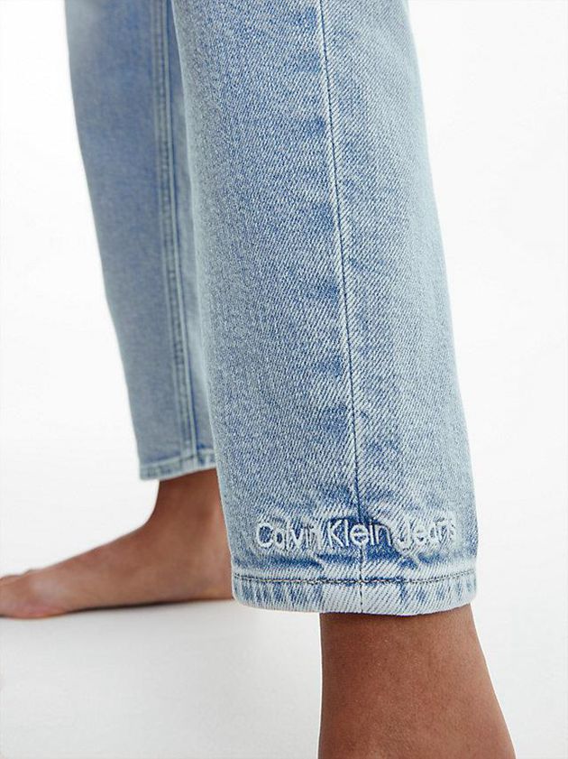 Blue Calvin Klein Mom Women Jeans | BXRQ-74862