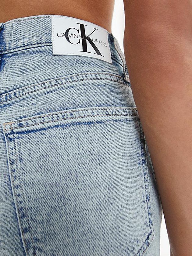 Blue Calvin Klein Mom Women Jeans | EUIM-70912