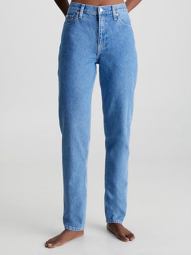 Blue Calvin Klein Mom Women Jeans | TWBJ-62709
