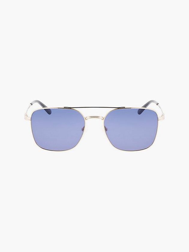 Blue Calvin Klein Navigator Men Sunglasses | IDSW-12350