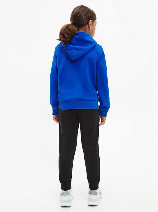 Blue Calvin Klein Organic Cotton Boys's Hoodie | BMWR-09253