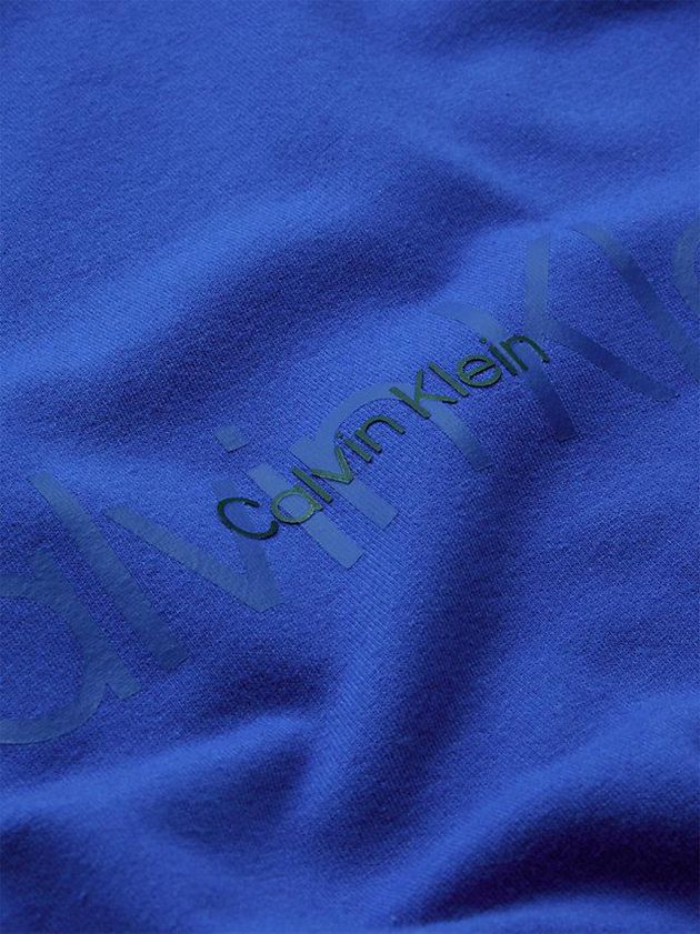 Blue Calvin Klein Pyjama - Embossed Icon Women Top | VFRA-84095