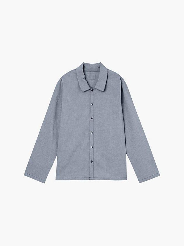 Blue Calvin Klein Pyjama - Pure Cotton Men Top | AXBH-41859