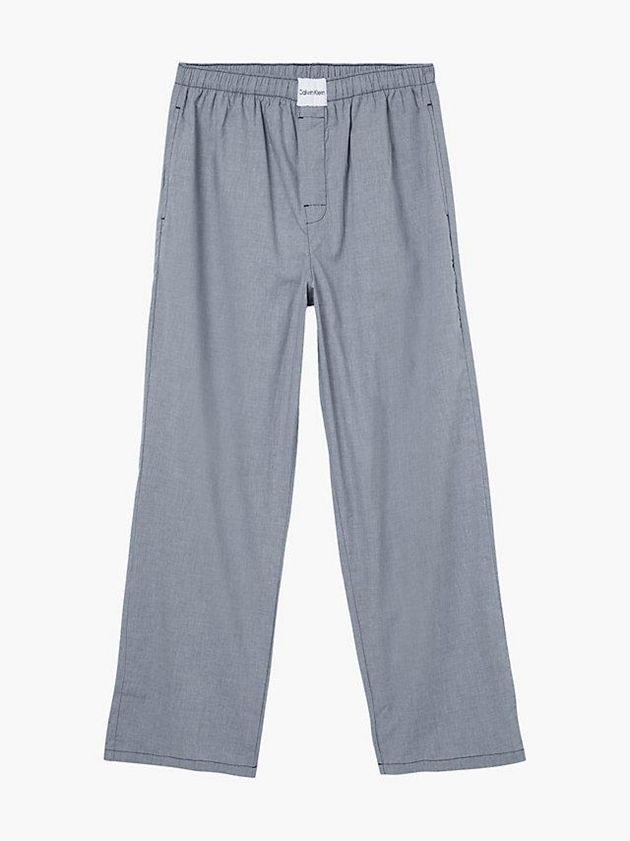 Blue Calvin Klein Pyjama - Pure Cotton Men Pants | YXFG-72504