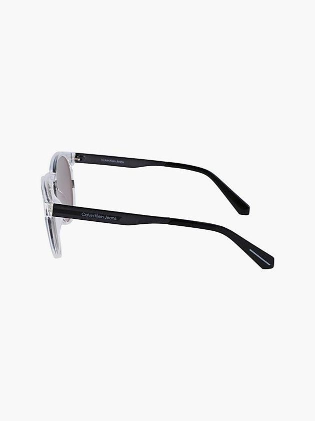 Blue Calvin Klein Rectangle Men Sunglasses | JQOZ-84693