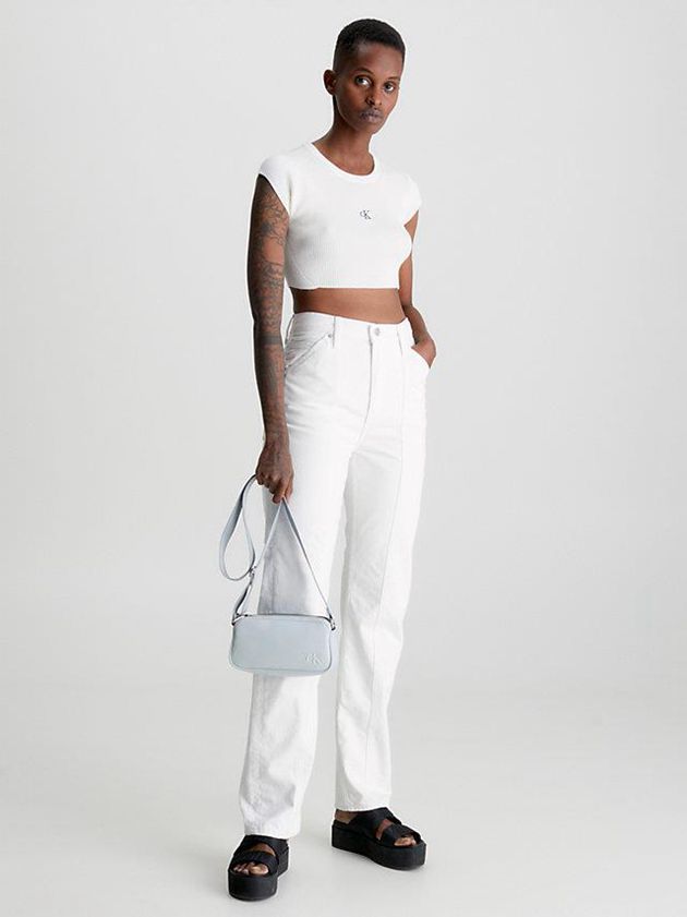 Blue Calvin Klein Recycled Crossbody Women Bags | YGNS-50176